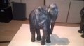 слон-голям и тежък/масивен-33х25х16см-внос швеицария, снимка 1 - Антикварни и старинни предмети - 18309502