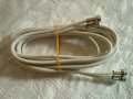 Двоен коаксиален кабел , 3 м. , внос от Англия, снимка 1 - Други - 17984930