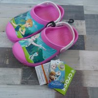 Нови! Crocs Frozen / Крокс Замръзналото кралство / Елза и Ана, снимка 1 - Детски сандали и чехли - 25408162