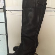 Италиански дамски чизми естествена кожа, снимка 4 - Дамски ботуши - 12574311