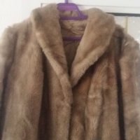 палто  наподобяващо  естествен косъм, снимка 2 - Палта, манта - 19842915