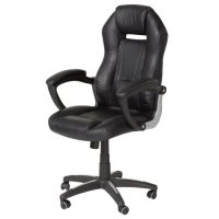 Геймърски столове Carmen 6189 - черен, снимка 1 - Столове за офис - 23738606