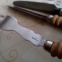 Стари прибори за хранене,вилици,ножчета, снимка 5 - Антикварни и старинни предмети - 23819574