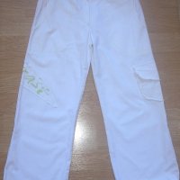 Бели панталони, 10-11 г., снимка 3 - Детски панталони и дънки - 22247856