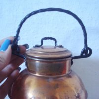 Мед и ковано желязо, снимка 2 - Антикварни и старинни предмети - 19199677