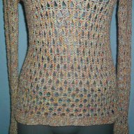 Хипоалергичен памучен пуловер "Vero Moda" / унисайз, снимка 4 - Блузи с дълъг ръкав и пуловери - 14608623