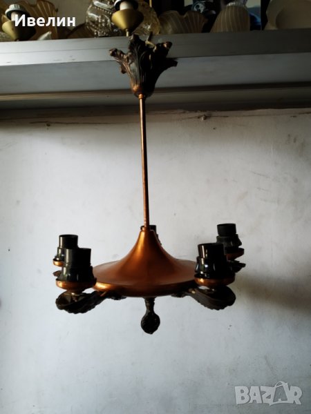 стар полилей арт деко, снимка 1