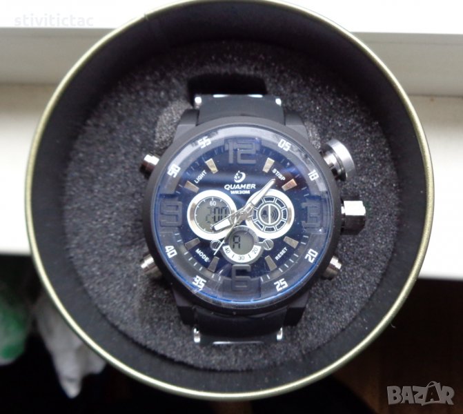 Мъжки часовник # QUAMER # ново бял.,, снимка 1
