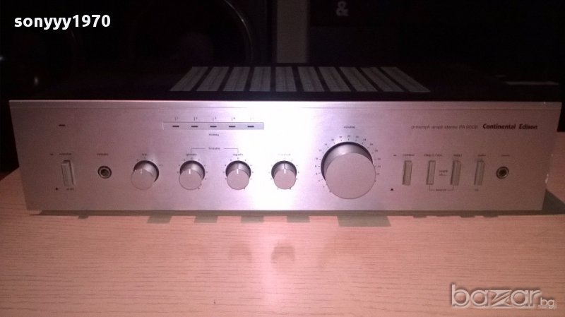 Continental edision-pa9008 preampli ampli stereo-japan-внос швеицария, снимка 1