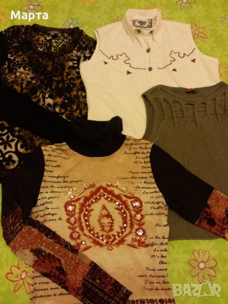 Сет от 4 бр. дамски блузи, снимка 1