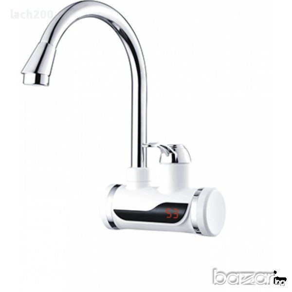 Водонагряваща смесителна батерия с дисплей Sapir SP-7100-HE, снимка 1