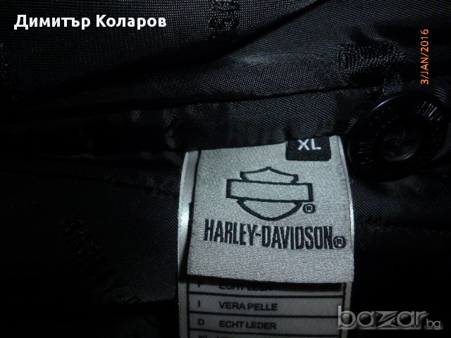 Кожено яке Harley Davidson, снимка 1