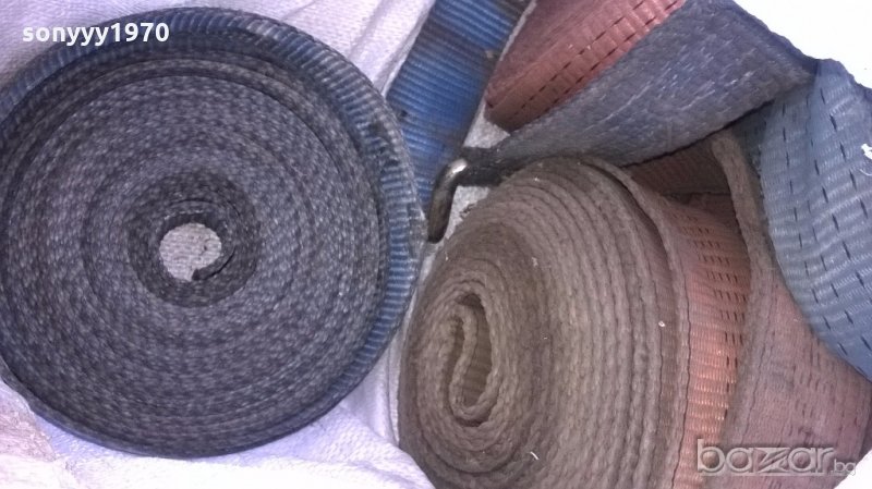 колани от тир-яки и здрави-7/8метра-за теглене/укрепване, снимка 1