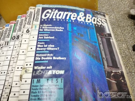Музикално списание Gitarre & Bass, снимка 1