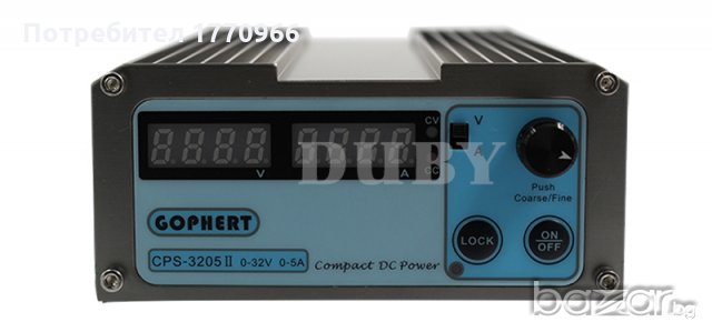 Професионален регулируем DC захранване CPS-3205 32V 5A.
