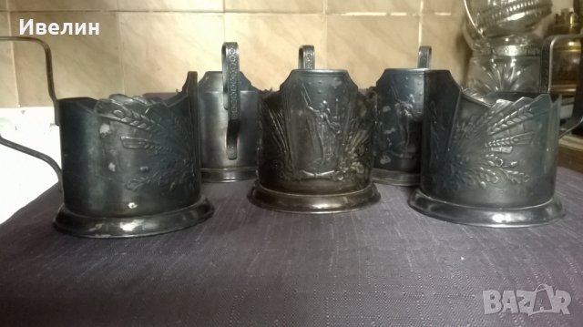 пет руски стакана арт деко