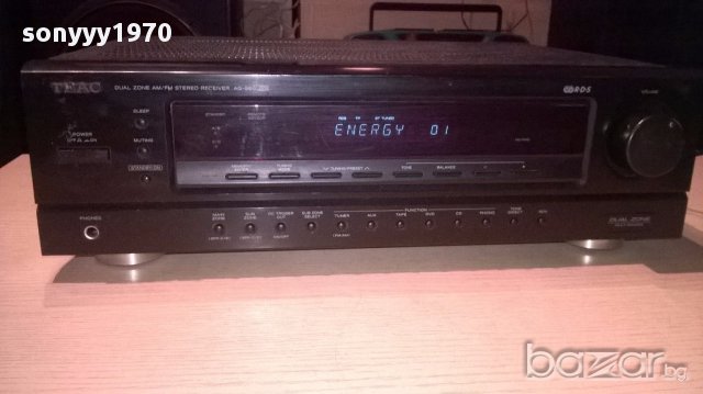 Teac ag-980 receiver-330w tokyo japan-внос швеицария, снимка 2 - Ресийвъри, усилватели, смесителни пултове - 14307509