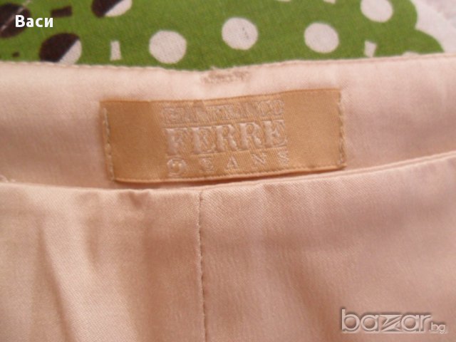 GIANFRANCO FERRE jeans оригинален елегантен дамски панталон + подарък жилетка Zara, снимка 3 - Панталони - 11335890