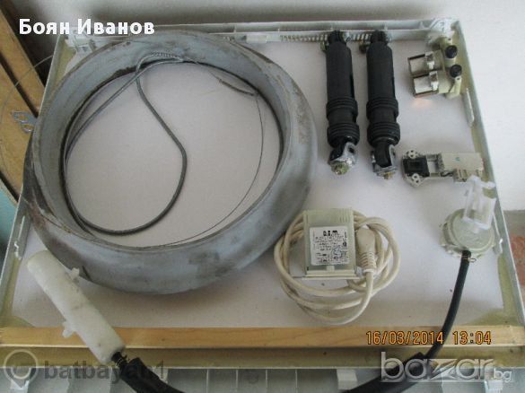 Пералня Indesit Wil 105 X - за части. Неръждаем казан , снимка 8 - Перални - 10592890