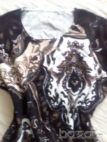 Красив пуловер със къс ръкав, снимка 2 - Блузи с дълъг ръкав и пуловери - 20410200