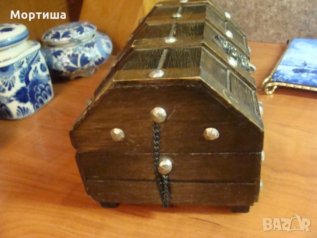 Великолепна ръчно изработена френска  кутия за бижута , снимка 4 - Декорация за дома - 25367174