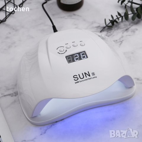 UV LED лампа за маникюр SUN X 54W ; 72W, снимка 7 - Комплекти и лотове - 25572012