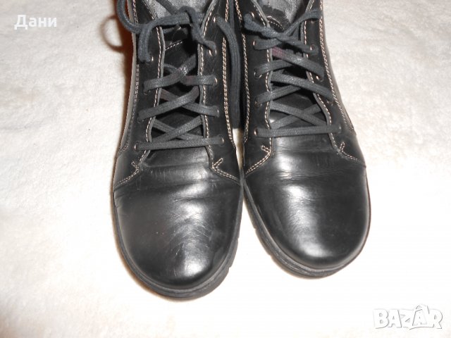 Кожени дамски обувки , снимка 6 - Дамски ботуши - 22410535