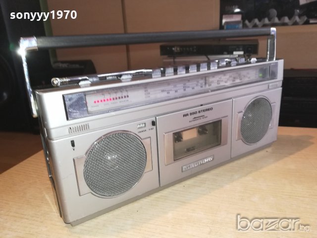 grundig rr-550 stereo-ретро колекция-внос швеицария, снимка 1 - Ресийвъри, усилватели, смесителни пултове - 20763727