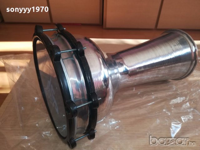 ПАРТИ ЦЕНТЪР-тарамбука-нова от сирия-алуминиева-40х25см, снимка 9 - Ударни инструменти - 20103092