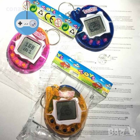 Тамагочи Tamagochi детска игра за деца и ключодържател, снимка 4 - Други игри и конзоли - 21808360