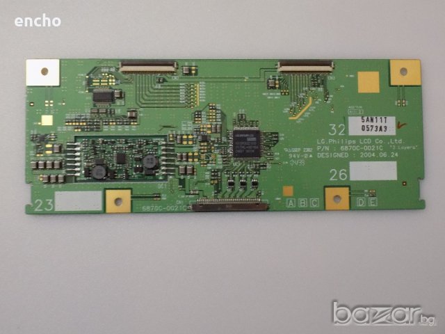 T-CONTROL BOARD 6870C-0021C от AG LCD3201ME, снимка 1 - Части и Платки - 20451354