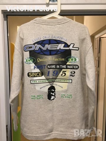 Красива маркова блуза/суитчър  O’NEILL, снимка 4 - Блузи с дълъг ръкав и пуловери - 23874809