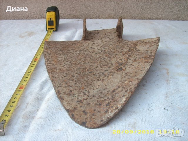 старо масивно ковано рало , лепиш плуг , снимка 6 - Антикварни и старинни предмети - 23363499