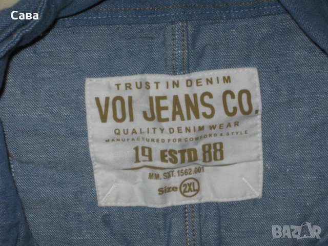 Риза VOI JEANS    мъжка,2-3ХЛ