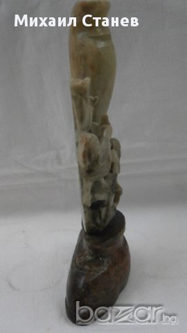 Стенна ваза 19-ти век , сапунен камък , снимка 8 - Антикварни и старинни предмети - 13774010