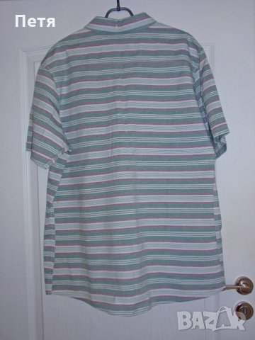 Нова мъжка риза George , 100% памук, размер XL, снимка 4 - Ризи - 22064656