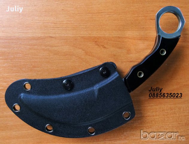 Карамбит с фиксирано острие United Claw Cutter, снимка 10 - Ножове - 11102993