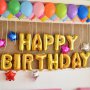 Балони фолио фолиев Happy Birthday рожден ден златист цвят