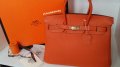 Hermes Birkin 35 оригинал кожа, снимка 4