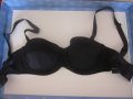 Черен сутиен със силикон, снимка 1