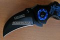  Сгъваем нож /карамбит/ Син дракон, снимка 5