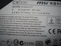 Лаптоп MSI CX600 / MS-1682, снимка 4
