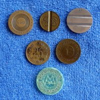 Стари жетони, снимка 1 - Други ценни предмети - 18065941