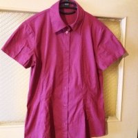 Дам.риза-"ESPRIT"-/памук+полиамид+ликра/-бордо. Закупена от Германия., снимка 1 - Ризи - 22002771