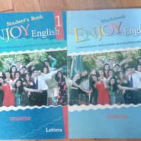 Enjoy English 1 - Учебник по английски език за 8 клас (Starter - A1), снимка 1 - Учебници, учебни тетрадки - 22295246