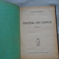Георги Райчев -песен на гората 1928 г , снимка 1 - Художествена литература - 22324287