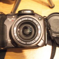 Canon Powershot S3 Is, с чантичка и стойка Hama. Като нов. , снимка 1 - Фотоапарати - 9269061