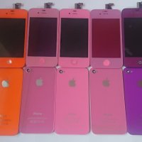 Дисплей iPhone 4 4G 3G Apple LCD display touch тъч rose розов бял оранжев капак нов