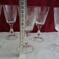 кристални чаши за ракия вино уиски коняк, снимка 7 - Сервизи - 20115230