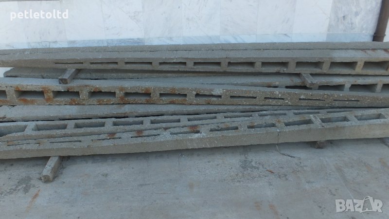 Бетонни колове 4 метра - 76 бр - цената е за 1 бр, снимка 1